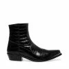 SteveMadden CAPRICORN BLACK CROCODILE Men's