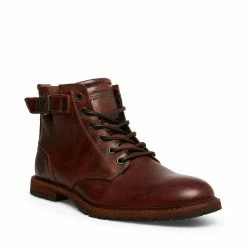 SteveMadden HAMILTON BROWN LEATHER Men's