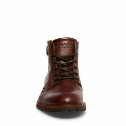 SteveMadden HAMILTON BROWN LEATHER Men's