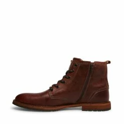 SteveMadden HAMILTON BROWN LEATHER Men's