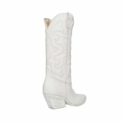 SteveMadden WEST WHITE LEATHER Women's Shoes