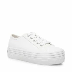 SteveMadden BOBBI30 WHITE Women's Shoes