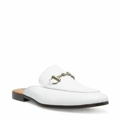 SteveMadden DAZLING WHITE LEATHER
