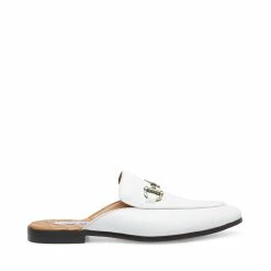 SteveMadden DAZLING WHITE LEATHER