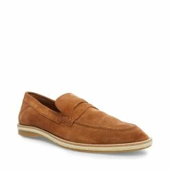 SteveMadden LEVON COGNAC SUEDE