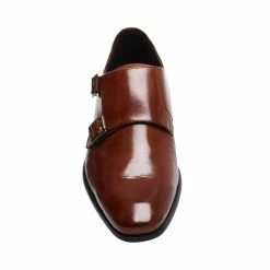 SteveMadden Men's BEAUMONT COGNAC LEATHER