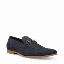SteveMadden Men's DEBINAIR NAVY NUBUCK