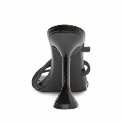 SteveMadden Women's Shoes FLARED BLACK