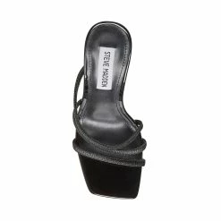 SteveMadden Women's Shoes FLARED BLACK