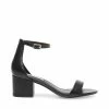 SteveMadden IRENEE BLACK LEATHER Women's Shoes