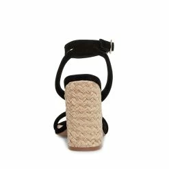 SteveMadden JELLA BLACK NUBUCK Women's Shoes