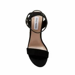 SteveMadden JELLA BLACK NUBUCK Women's Shoes