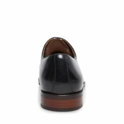 SteveMadden PLOT BLACK LEATHER