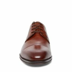 SteveMadden Men's PLOT TAN LEATHER