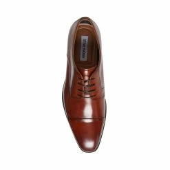 SteveMadden Men's PLOT TAN LEATHER