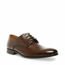 SteveMadden Men's PREY BROWN LEATHER
