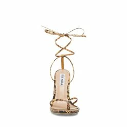 SteveMadden Women's Shoes VADA YELLOW SNAKE