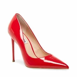 SteveMadden Women's Shoes VALA RED PATENT