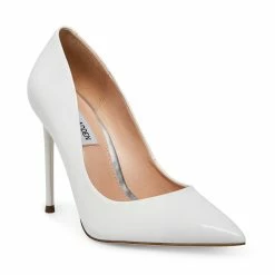 SteveMadden VALA WHITE PATENT
