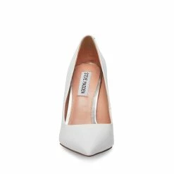 SteveMadden VALA WHITE PATENT