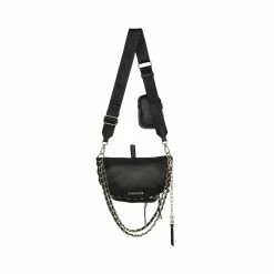 SteveMadden BMAXIMAR BLACK/SILVER Handbags