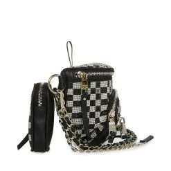 SteveMadden BMAXIMAR BLACK/SILVER Handbags