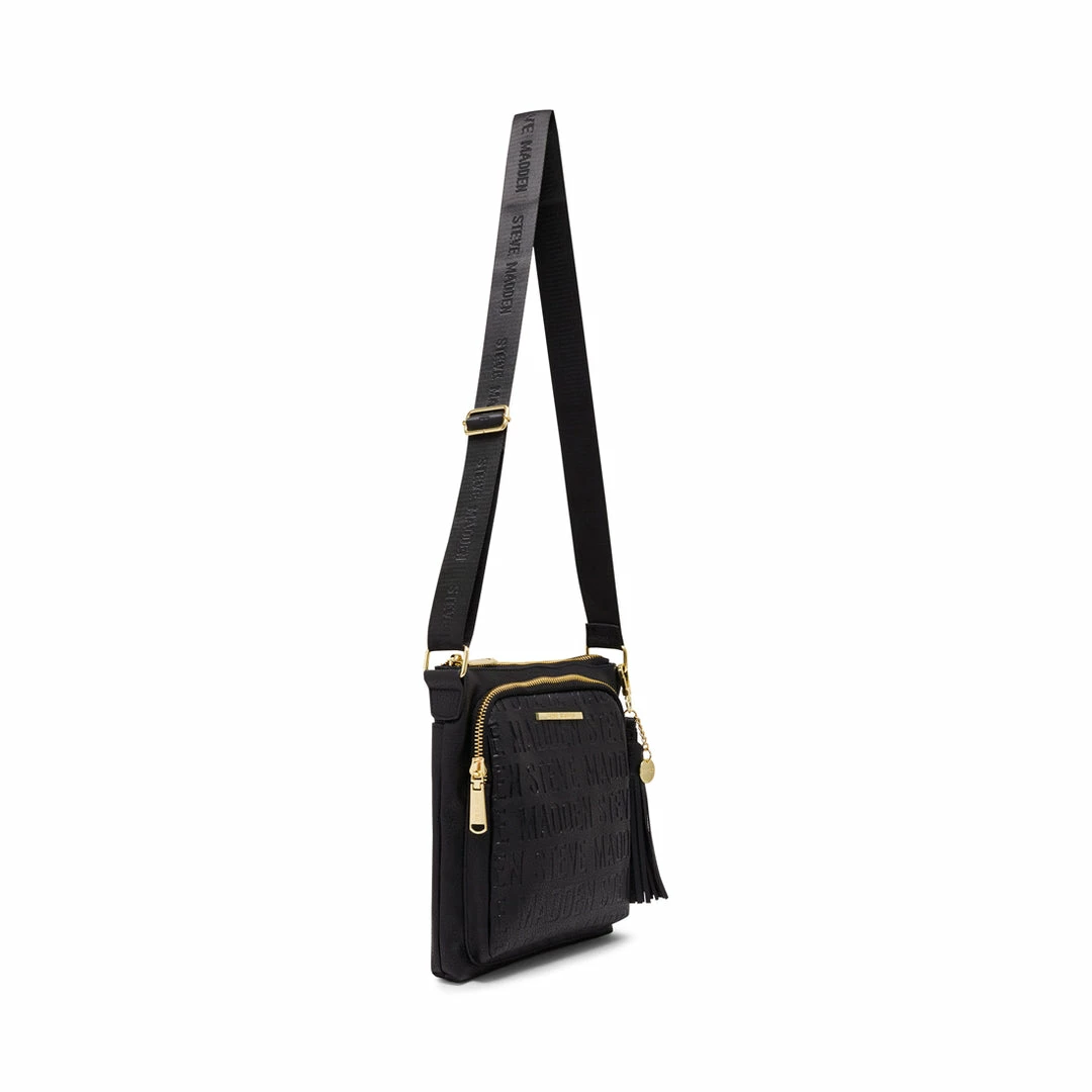 SteveMadden LOGO CROSSBODY BLACK Handbags