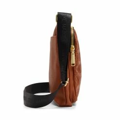 SteveMadden Handbags LOGO CROSSBODY COGNAC