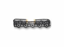 SteveMadden FILIGREE CROCHET CHOKER BLACK Accessories