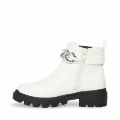 SteveMadden Kids' JAMULETC WHITE