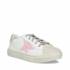 SteveMadden Kids' JREZUME WHITE MULTI