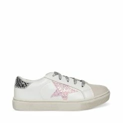 SteveMadden Kids' JREZUME WHITE MULTI