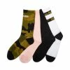 STEVEMADDEN Accessories LOGO CREW SOCKS CAMO MULTI