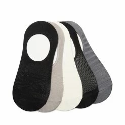 STEVEMADDEN LOGO FOOTIE BLACK MULTI