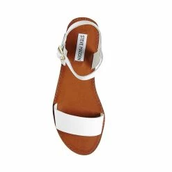 SteveMadden DONDDI WHITE LEATHER