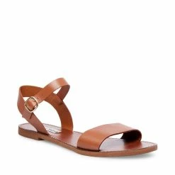 SteveMadden Women's Shoes DONDDI TAN LEATHER