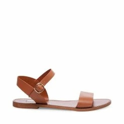 SteveMadden Women's Shoes DONDDI TAN LEATHER
