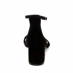 SteveMadden Women's Shoes IRENEEW BLACK SUEDE