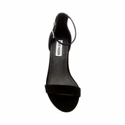 SteveMadden Women's Shoes IRENEEW BLACK SUEDE