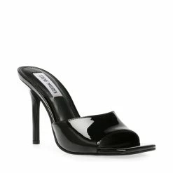 SteveMadden Women's Shoes SIGNAL BLACK PATENT
