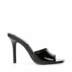 SteveMadden Women's Shoes SIGNAL BLACK PATENT