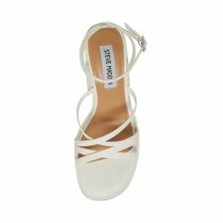 STEVEMADDEN Women's Shoes AFFECTION WHITE