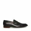 SteveMadden AAHRON BLACK LEATHER Men's