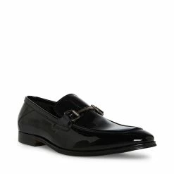 STEVEMADDEN AAHRON BLACK PATENT Men's