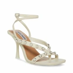 STEVEMADDEN Women's Shoes ADALINE IVORY
