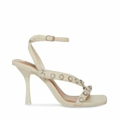 STEVEMADDEN Women's Shoes ADALINE IVORY