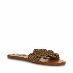 STEVEMADDEN Women's Shoes ADORE BRONZE