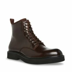 STEVEMADDEN Men's ADRYAN BROWN BOX