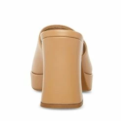 STEVEMADDEN Women's Shoes ALEX NATURAL LEATHER