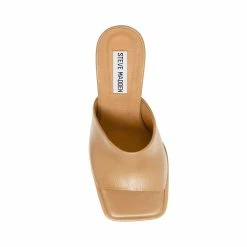 STEVEMADDEN Women's Shoes ALEX NATURAL LEATHER